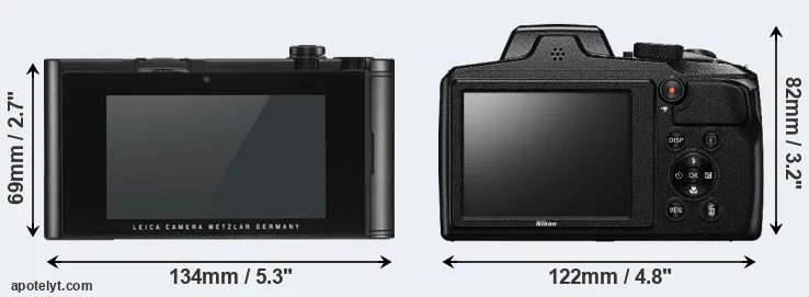 Comparison TL2 or B600 rear