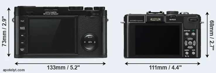 Comparison X Typ 113 or LX7 rear