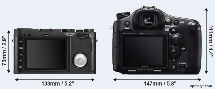 Comparison X Vario or A99 rear