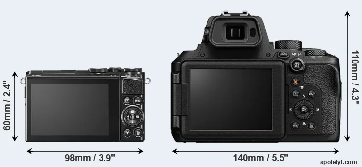 Comparison J5 or P950 rear
