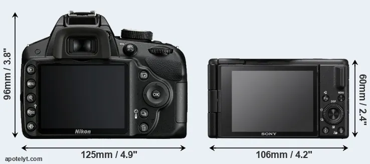 Comparison D3200 or ZV-1 II rear