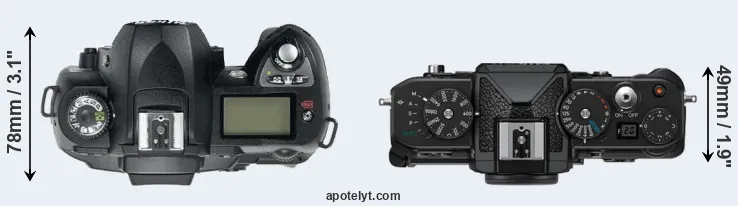 Compare D70 versus Zf top