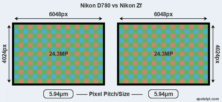 D780 versus Zf MP