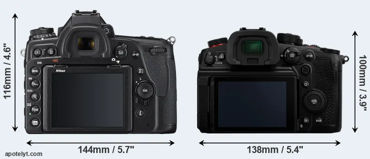 Comparison D780 or GH7 rear