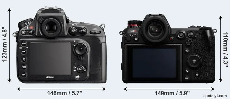 Comparison D800E or S1R rear