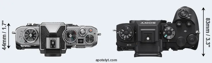 Compare Z fc versus A1 II top