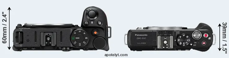 Compare Z30 versus GX1 top