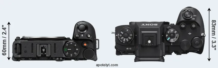 Compare Z30 versus A1 II top