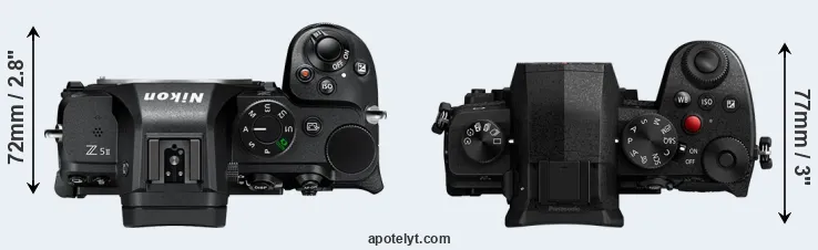 Compare Z5 II versus G97 top
