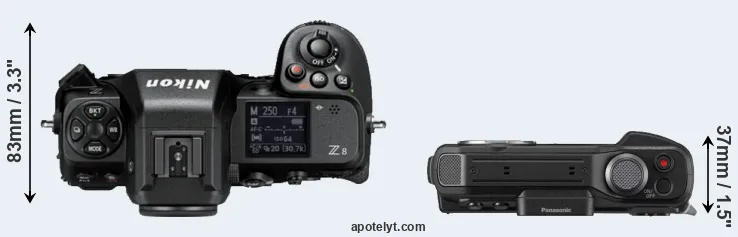 Compare Z8 versus FT7 top