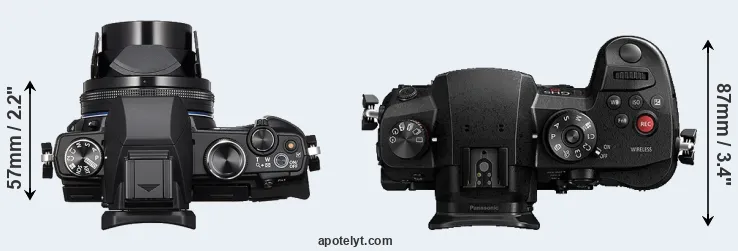 Compare Stylus 1s versus GH5s top