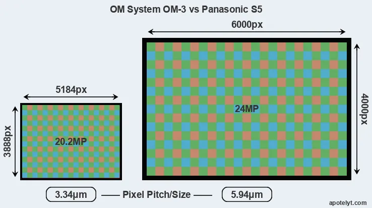 OM-3 versus S5 MP