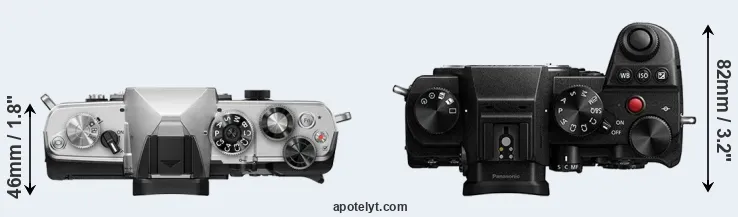 Compare OM-3 versus S5 top