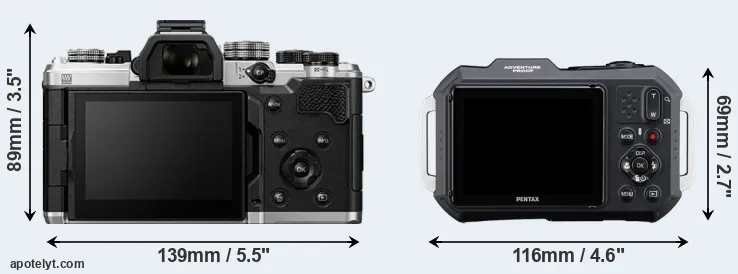 Comparison OM-3 or WG-1000 rear