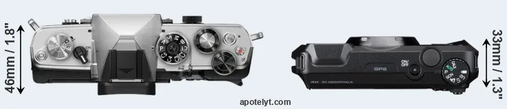 Compare OM-3 versus WG-8 top
