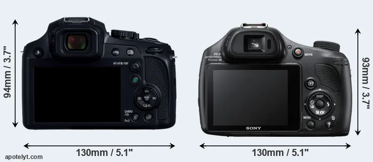 Panasonic FZ80D vs Sony HX400V Comparison Review
