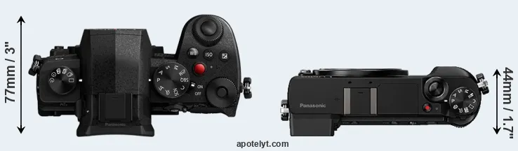 Compare G97 versus GX85 top