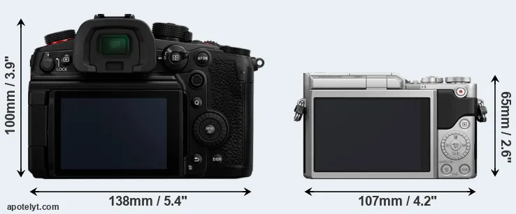 Comparison GH7 or GX800 rear