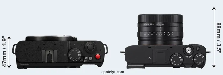 Compare S9 versus RX1R III top