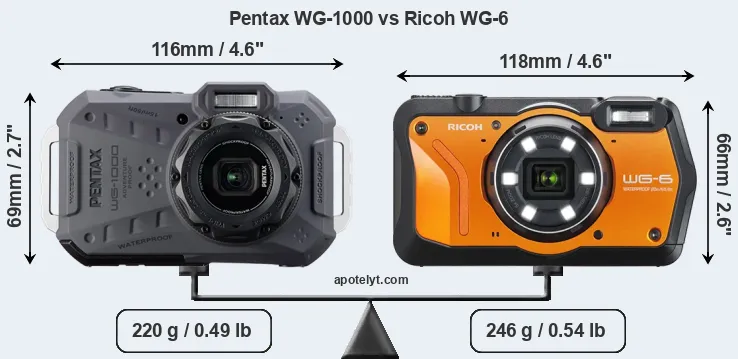 Pentax WG-1000 vs Ricoh WG-6 Comparison Review