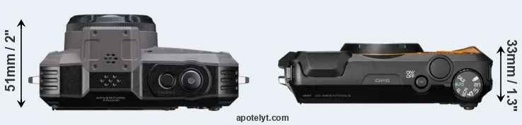 Compare WG-1000 versus WG-6 top