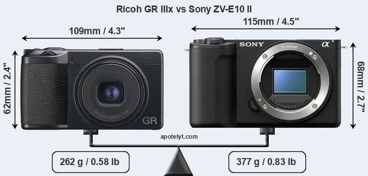 【ショット数５回】RICOH GR IIIx Ricoh GR IIIx vs Sony ZV-E10 II Comparison Review